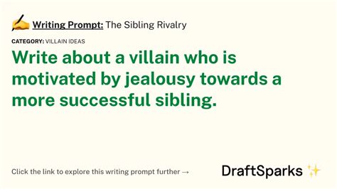 how to write a rivalry.
